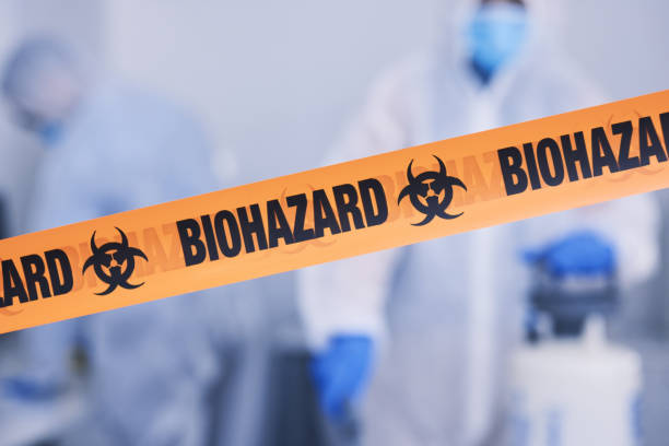 Professional Infectious Disease Decontamination technician working in Rahway, NJ